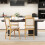 Costway 2 Pack Folding Dining Chairs Foldable Chairs PVC Padded Seat 5
