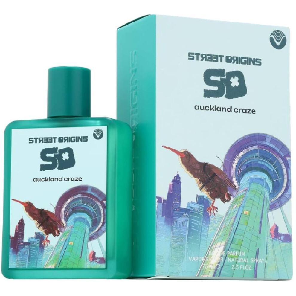 Street Origins Auckland Craze Eau de Parfum 75ml Spray - Image 3