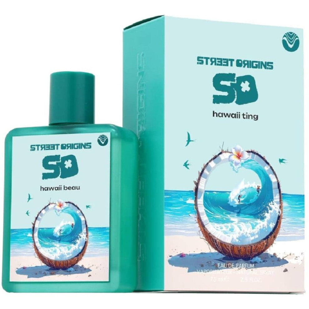 Street Origins Hawaii Ting Eau De Parfum For Women 75 Ml - Image 3