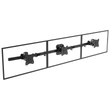 PUTORSEN Triple Monitor Wall Mount for 17-27 Inch Screens, Full Motion