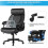 Costway Big Tall Office Chair Swivel Padded Executive Ergonomic Adjustable 10