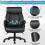 Costway Big Tall Office Chair Swivel Padded Executive Ergonomic Adjustable 6