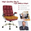 Costway Office Chair Ergonomic Padded High Back Swivel Computer Desk Chairs 7