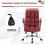 Costway Office Chair Ergonomic Padded High Back Swivel Computer Desk Chairs 9