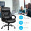 Costway Big Tall Office Chair Swivel Padded Executive Ergonomic Adjustable 10