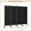 Costway 4 Panel Room Divider 173 CM Tall Folding Privacy Screen Wheels 3