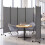 Costway Room Divider 6 Panel Folding Privacy Screen Lockable Rolling Wheels 5