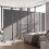 Costway Room Divider 6 Panel Folding Privacy Screen Lockable Rolling Wheels 6