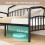 Costway Single Daybed Rolling Pull Out Trundle Day Lockable Wheels Bed Frame 11
