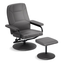 Reclining Chair 360 Swivel Recliner Adjustable Backrest