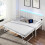 Costway Single Size Daybed Charging Station LED Lights 4
