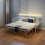 Costway Single Size Daybed Charging Station LED Lights 5