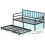 Costway Single Size Daybed Charging Station LED Lights 1