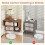 Costway Floating Nightstand Wall Mounted Bedside Table End Storage Shelves 10