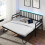 Costway Single Size Daybed Charging Station LED Lights 4