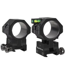 WestHunter Optics WH204 Zielfernrohrmontage, Schwarz, 34 mm bis 40 mm Höhe, 34/30/25,4 mm Rohr, Picatinny