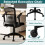 Costway Ergonomic Mesh Office Chair Height Adjustable Executive Chair 5