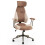 Costway Mid Century Ergonomic Computer Chair Rocking Backrest 10