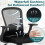 Costway Ergonomic Mesh Office Chair Height Adjustable Executive Chair 8