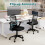 Costway Ergonomic Mesh Office Chair Height Adjustable Executive Chair 9