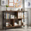 Costway 3-Tier Bookshelf Open Bookcase Metal Frame Display Shelf Home Office 5