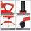 Costway Ergonomic Office Chair Computer Desk Chair Armrests 6