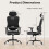 Costway Ergonomic Office Chair High Back Desk Chair Headrest 3