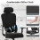 Costway Ergonomic Office Chair High Back Desk Chair Headrest 5