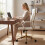 Costway Ribbed Leather Swivel Office Chair Wheels 9