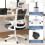 Costway Ergonomic Office Chair Adjustable Swivel Task Chair Lumbar Support 11