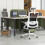 Costway Ergonomic Office Chair Adjustable Swivel Task Chair Lumbar Support 4