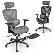 Mesh Office Chair Adjustable Swivel Executive Computer Desk Chair