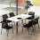 Costway Waiting Room Chair Set 2 Office Guest Chairs Mesh Backrest 6