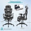 Costway Mesh Office Chair Adjustable Swivel Executive Computer Desk Chair 3