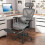 Costway Mesh Office Chair Adjustable Swivel Executive Computer Desk Chair 4