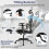 Costway Mesh Office Chair Adjustable Swivel Executive Computer Desk Chair 9