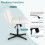 Costway Armless Home Office Chair Swivel Desk Adjustable Task Vanity 6