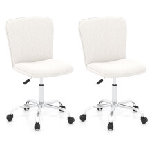 Height adjustable Ergonomic Chair Office Desk Chair Wheels