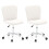 Costway Height adjustable Ergonomic Chair Office Desk Chair Wheels 1