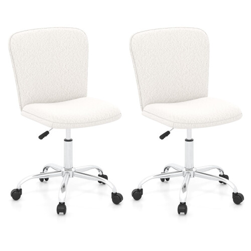 Costway Height adjustable Ergonomic Chair Office Desk Chair Wheels