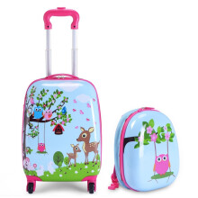 2 12 16 ABS Kids Suitcase Backpack Luggage School Travel Lightweight