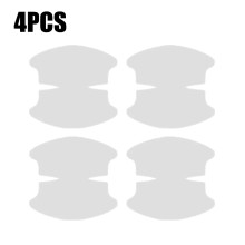 (4Pcs Bowls) Adesivo protetor invisível para maçaneta de porta de carro, proteção anti-colisão e resistente a arranhões,