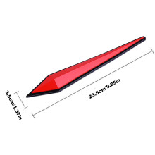 (1pcs red) Auto-Kratzschutzaufkleber für Türen, Stoßstangenschutz, Kantenschutz für Rückspiegel, Gummileiste