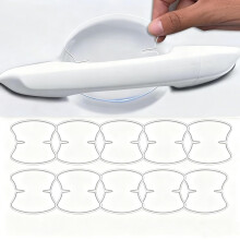 (10pcs) Wasserdichter Türgriffschutz für Autos, unsichtbare, verschleißfeste Lackschutzfolie, kratzfeste, transparente