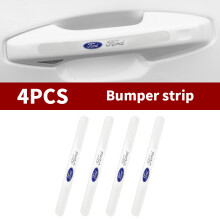 (4PCS Ford) Adesivos transparentes de proteção anticolisão para maçanetas de portas de carros, compatíveis com Ranger,