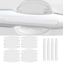 (8pcs) Kratzfeste, unsichtbare Schutzaufkleber für Autotürgriffe, transparente Antikollisionsstreifen, kompatibel