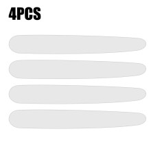 (4Pcs Handle) Adesivos universais de proteção antirriscos para maçanetas de portas de carros, película protetora transparente