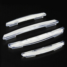 (Transparent) Protetores universais de borda de porta de carro - Protetor contra arranhões e colisões, faixa de acabamento