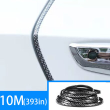 (carbon fiber 10m) Faixa protetora anticolisão para superfície brilhante de carro, faixa de proteção anticolisão oculta