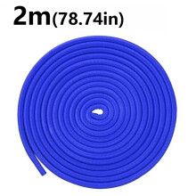 (Blue 2m) Protetor de Borda de Vedação de Porta de Carro, Tiras de Proteção, Faixa de Vedação Universal para Portas